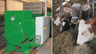 Biogasanlage mit VARAN-Bus-Technologie