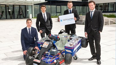 HTL Seniors Design Go-cart with an Electric Motor