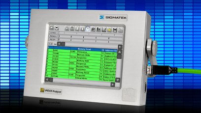 Network analysis directly on the machine The ETVA 0501