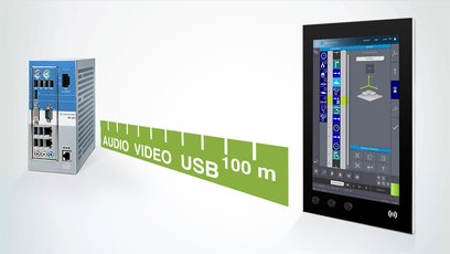 A strong Duo with HMI-Link: PC 443-W and TAE 2343