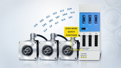 Servo Drives MDD 2000: Even more Safety Functions Integrated