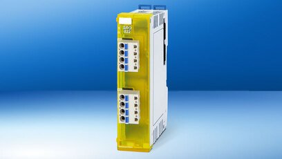 Safe Relay Module for the DIN Rail: The SRO 022
