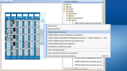 Grafischer Hardware Editor: Detailgetreue Abbildung der aktuellen Hardware