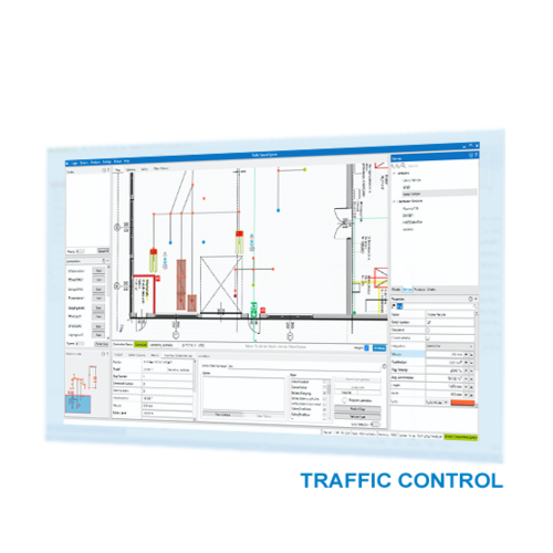 Traffic Control System - FTS-/AMR-Flotten managen