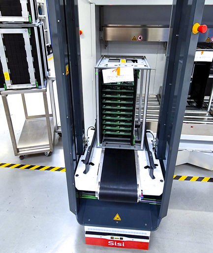 AGV in der Produktion