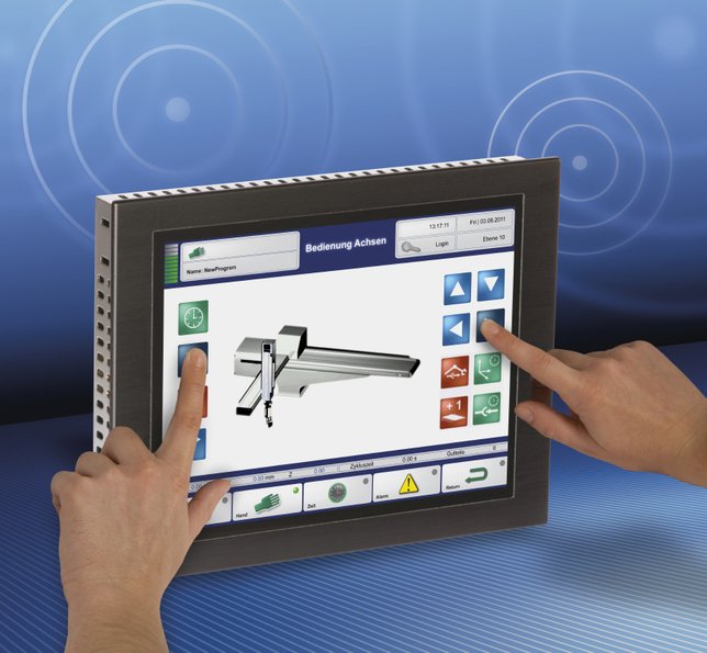 Easy to use: Übersichtliches und sicheres Bedienen mit Dual-Touch-Panels