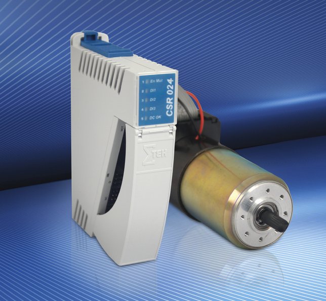 High Precision Control of DC Motors with the CSR 024