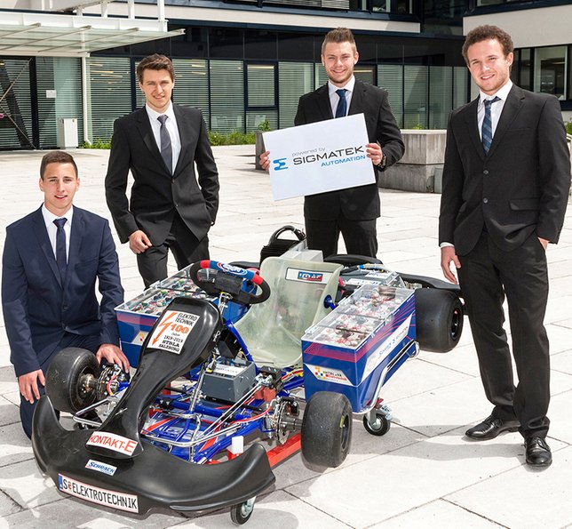 HTL-Maturanten entwickeln Go-Kart mit Elektroantrieb