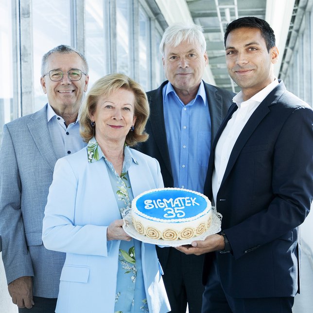 Automatisierungstechnik made by Sigmatek feiert 35. Geburtstag