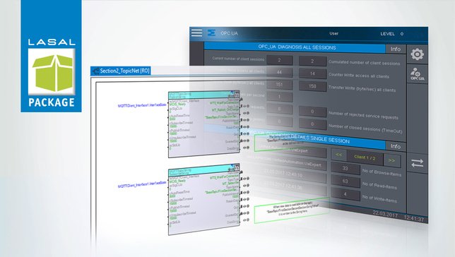 LASAL: MQTT und OPC UA schnell implementieren