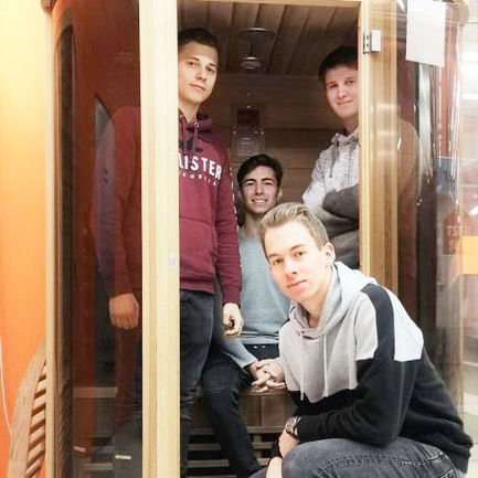 Sweating is pre-programmed