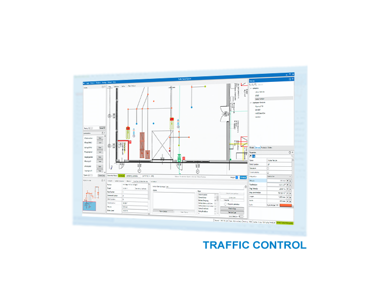 Traffic Control System - FTS-/AMR-Flotten managen